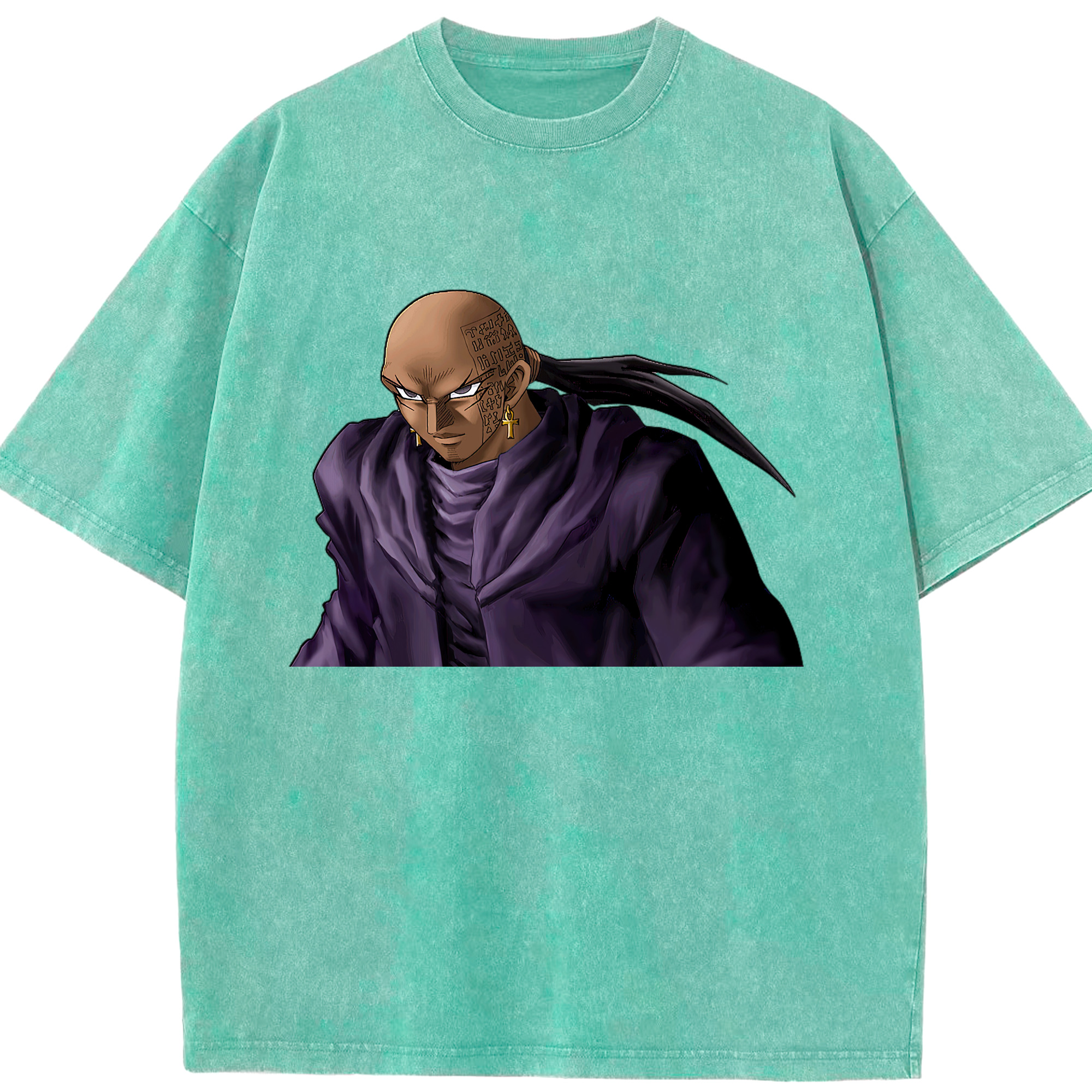 （画像用） 遊☆戯☆王 Yu-Gi-Oh! 綿100% ヴィンテージ風 半袖Tシャツ（フロントプリント）